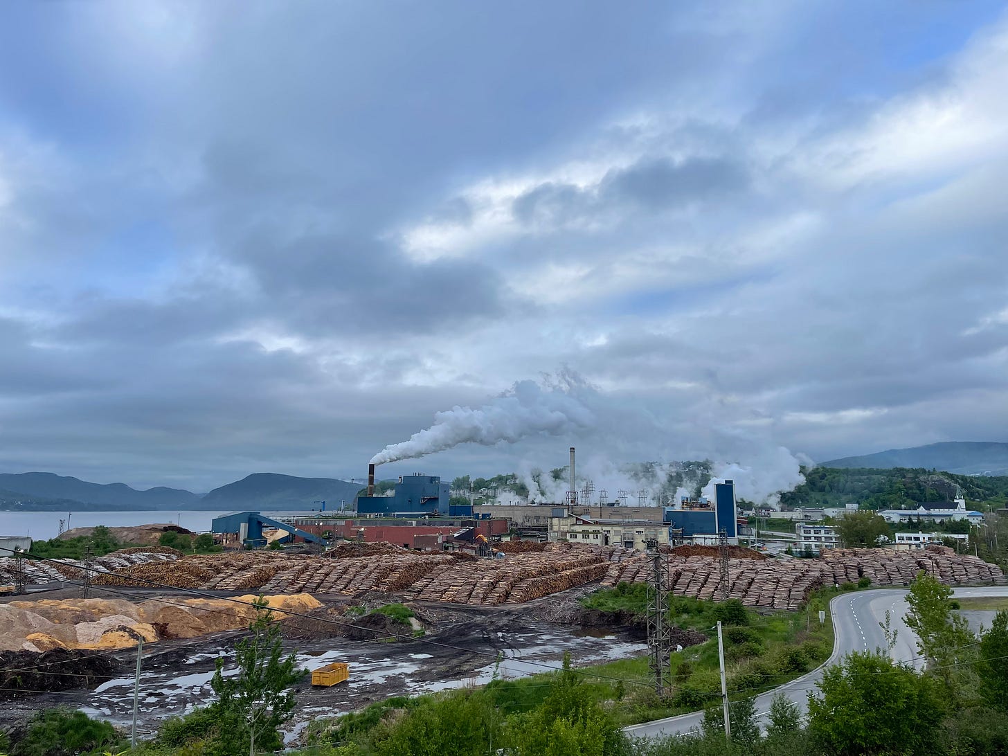 Paper Mill in Corner Brook