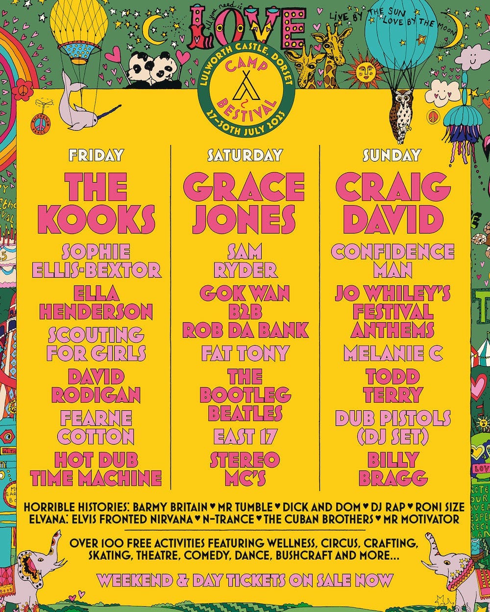 Camp Bestival Dorset 2023 Tickets | Festival Line Up & Info | Ticketmaster  UK
