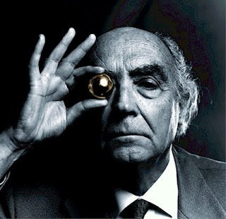 Portrait de l'écrivain portugais José Saramago