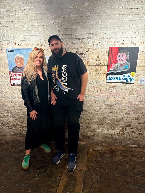 Memento Vivere Art Exhibition in London.