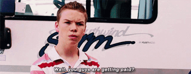 Kenny Were The Millers GIF - Kenny Were The Millers Wait You Guys Are  Getting Paid - Discover & Share GIFs