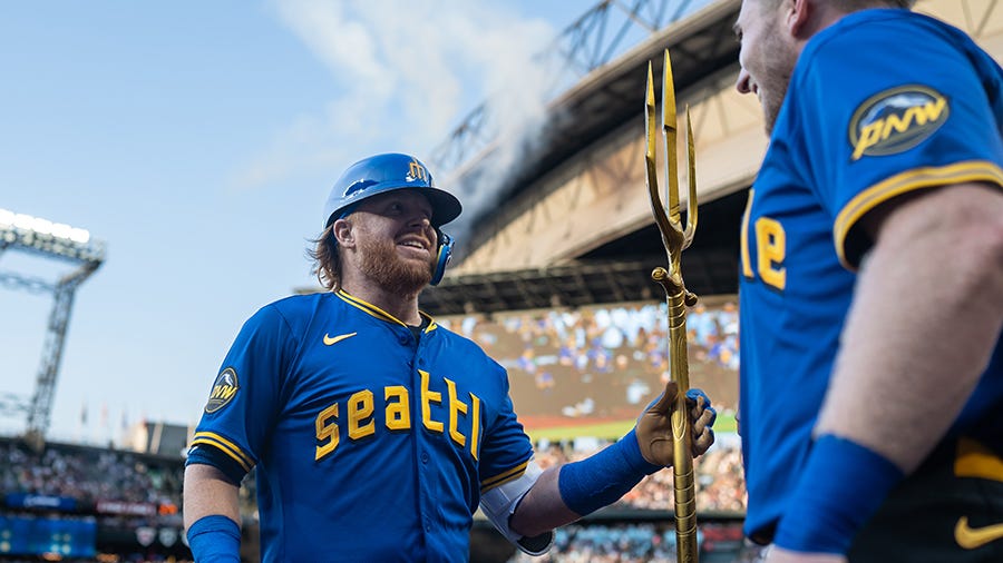 Seattle Mariners Justin Turner grand slam 2024 Phillies...