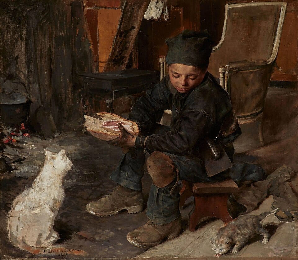 A painting of a child reading a book AI-generated content may be incorrect.