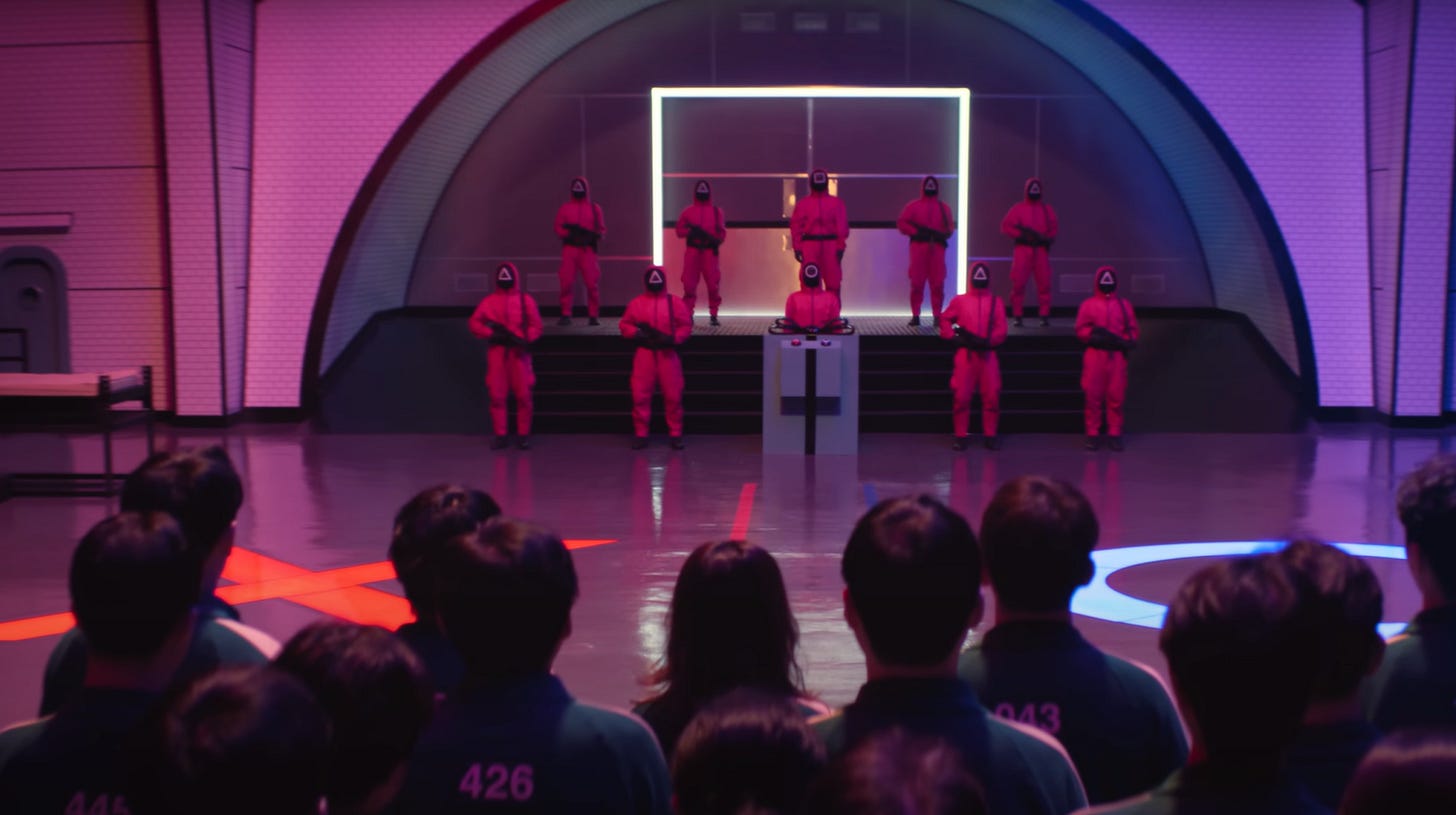 Squid Game" Season 2 Official Trailer - The New Games Begin the Day After  Christmas - Bloody Disgusting