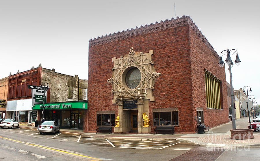Grinnell Iowa - Louis Sullivan - Jewel Box Bank - 02 by Gregory Dyer