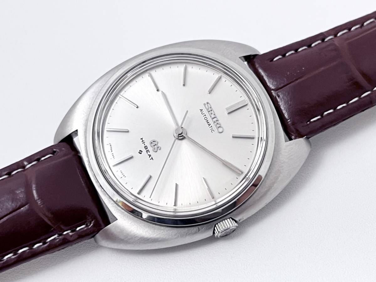 OH済み　SEIKO GS GrandSeiko AT 25石5641-7000 OH済み SEIKO GS GrandSeiko 手巻き25石5645-7000 - メルカリ