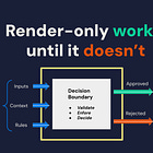Render-only works, until it doesn’t