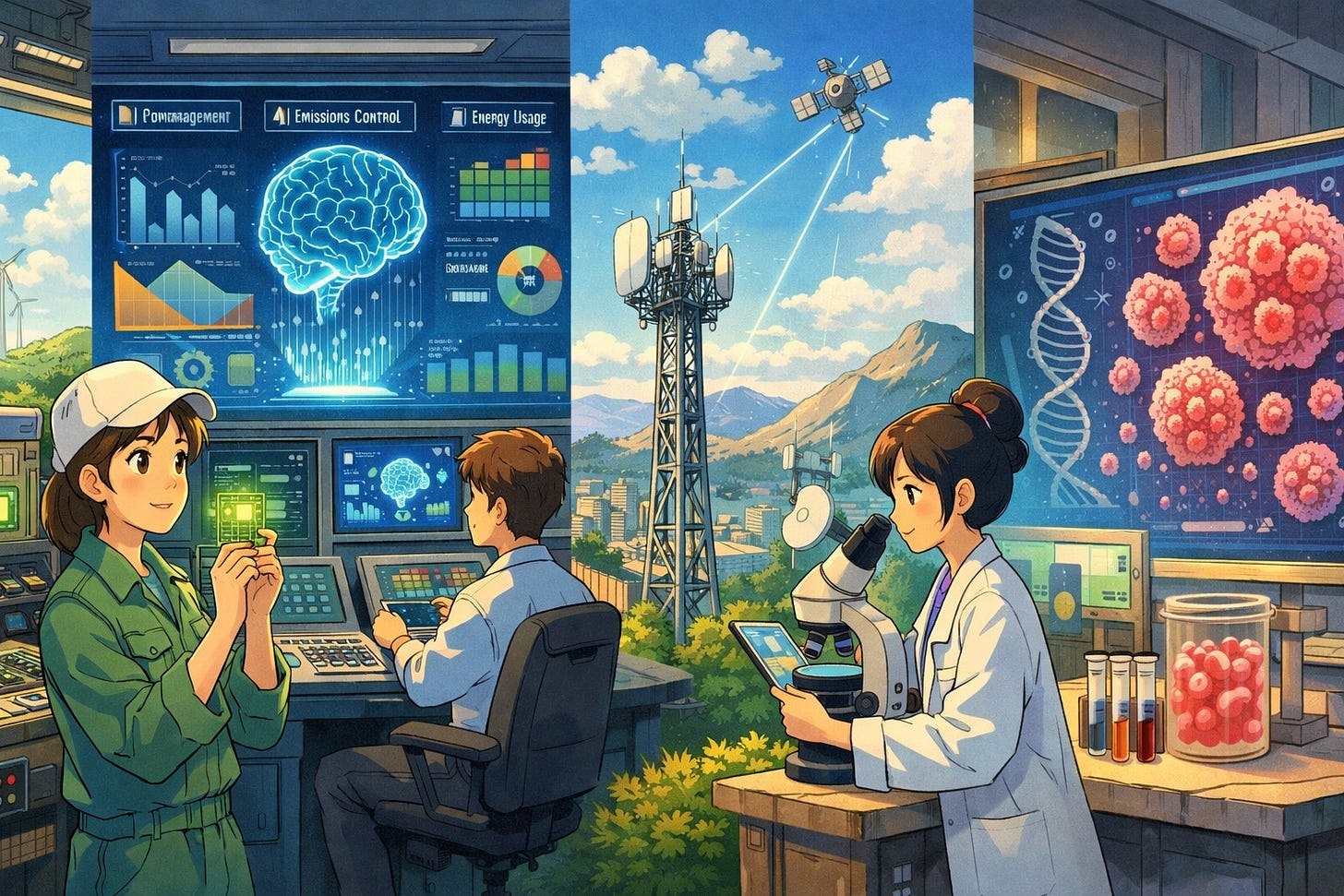 Ghibli tech-biotech fusion