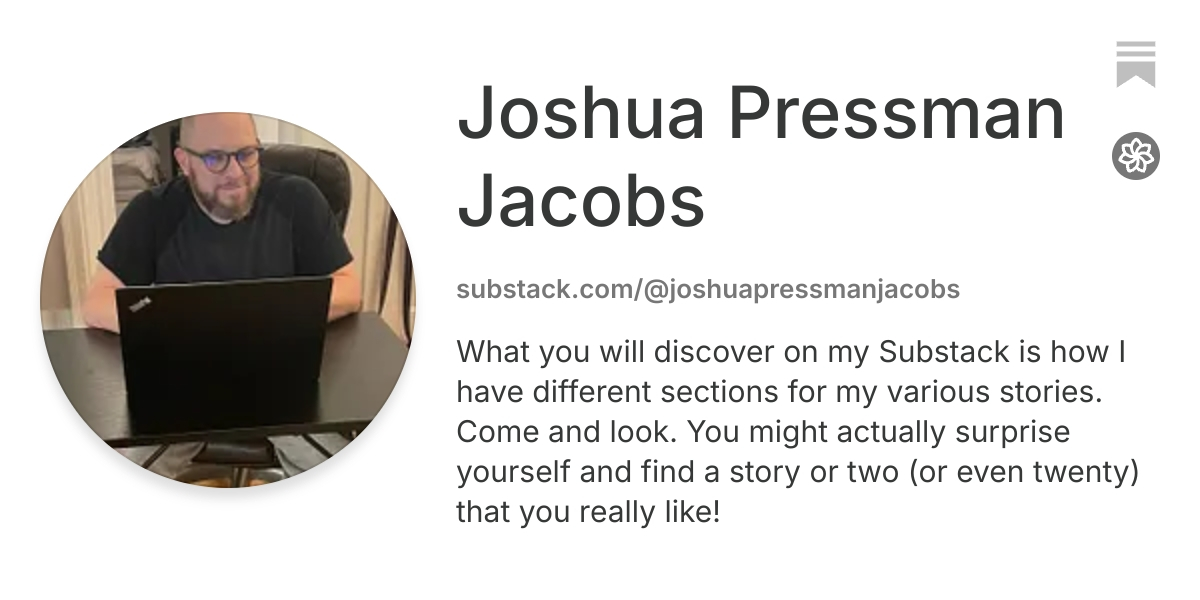 Joshua Pressman Jacobs | Substack