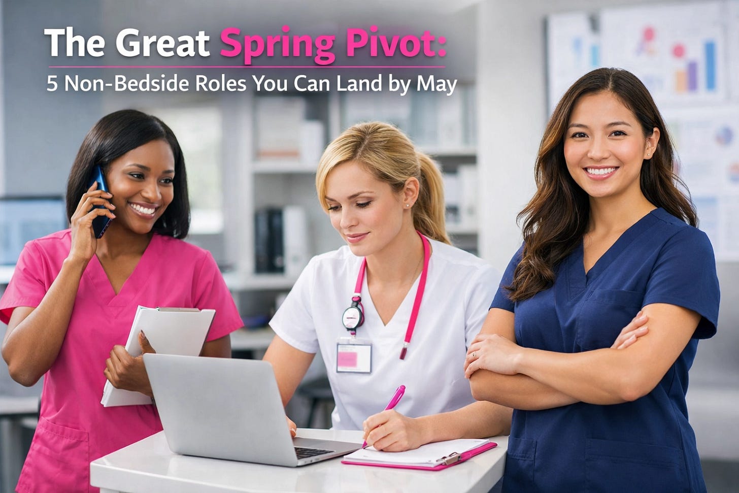 The Great Spring Pivot: 5 Non-Bedside Roles You Can Land by May