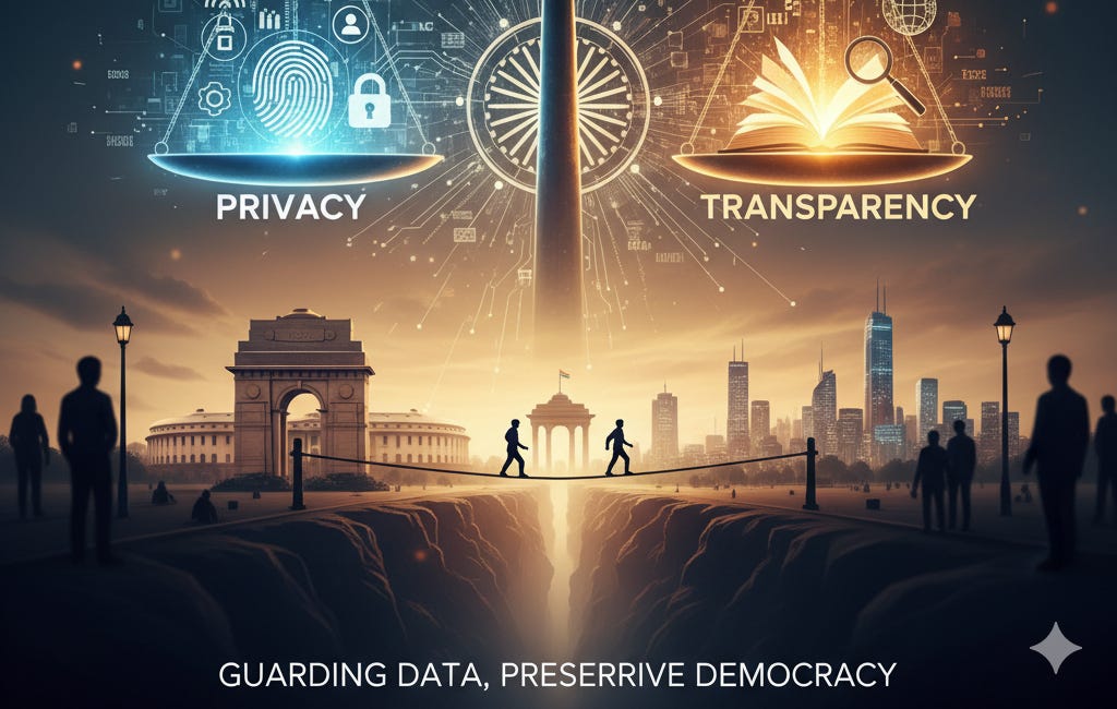 Guarding Data, Preserving Democracy: India’s Tightrope Walk Between Privacy, Transparency and the RTI