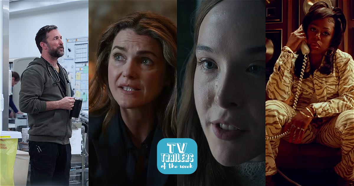 TV Trailers of the Week: The Pitt: Season 3, The Diplomat: Season 4, Monster: The Lizzie Borden Story, The Drop: A Snowfall Saga and More