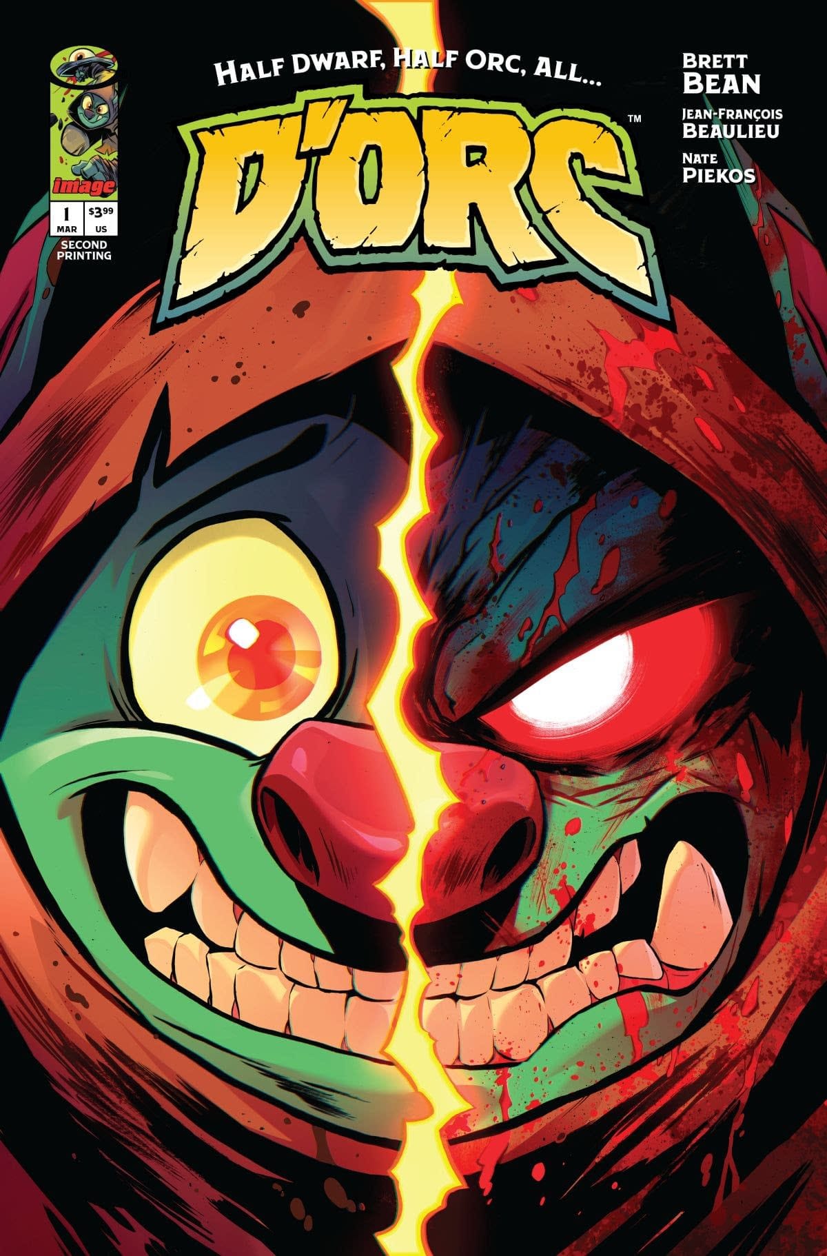 D'Orc #1 Second Print Gets A Half-An-Absolute-Batman Print Run D'Orc #1 Second Print Gets A Half-An-Absolute-Batman Print Run