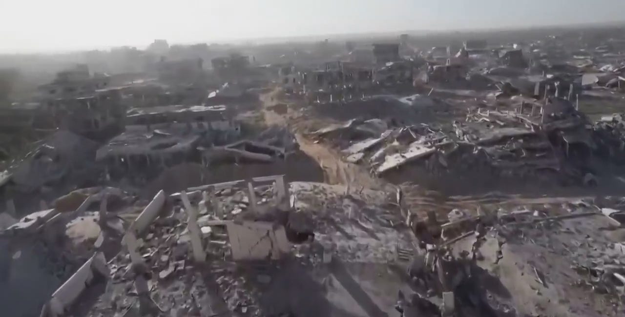 🎥 Take 78 Seconds to Watch This Devastating Drone Video of Gaza and Be a Witness to the Largest Ethnic Cleansing Campaign of Our Lifetime