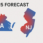 2025 Virginia & New Jersey Governor Forecasts 