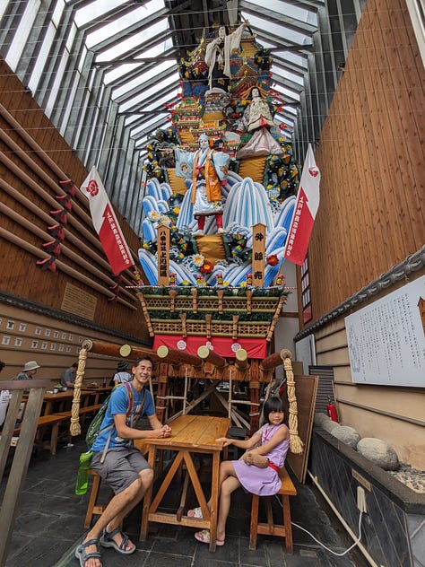 Hakata Gion Yamakasa shrines, Fukuoka Japan