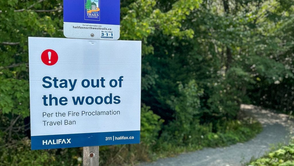 Woods ban lifted in some parts of Nova Scotia