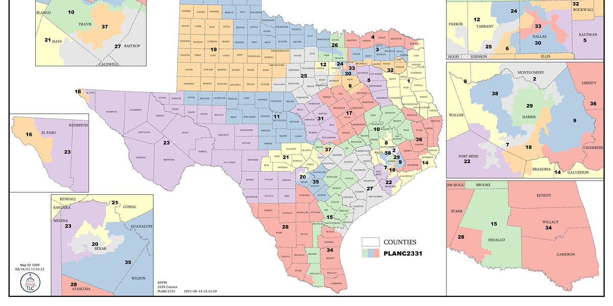 How many seats will Texas redistricting cost Democrats?