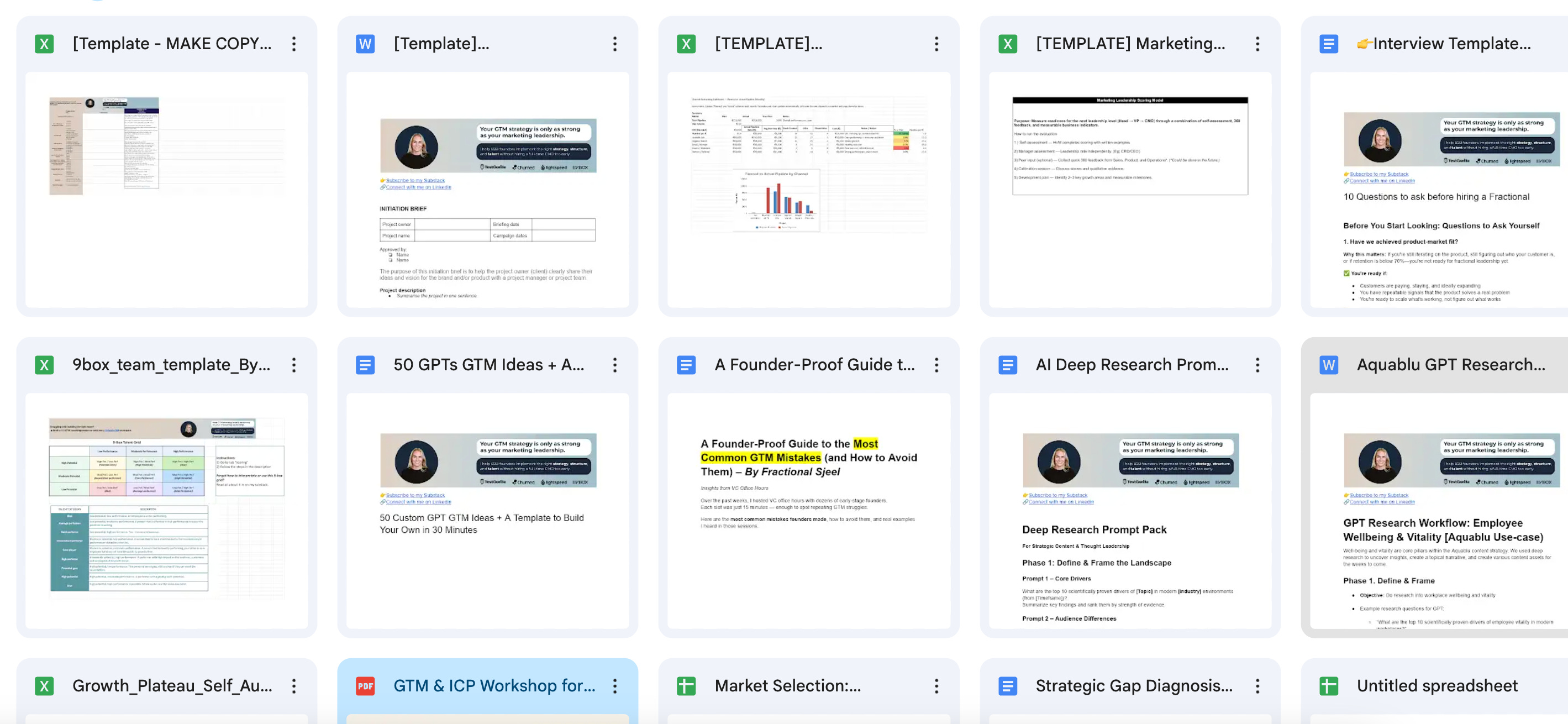 🔒Sjeel's template & resource library - Fractional Sjeel