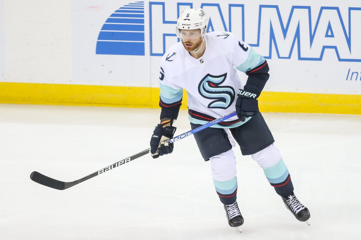Adam Larsson Seattle Kraken Adam Larsson Seattle Kraken