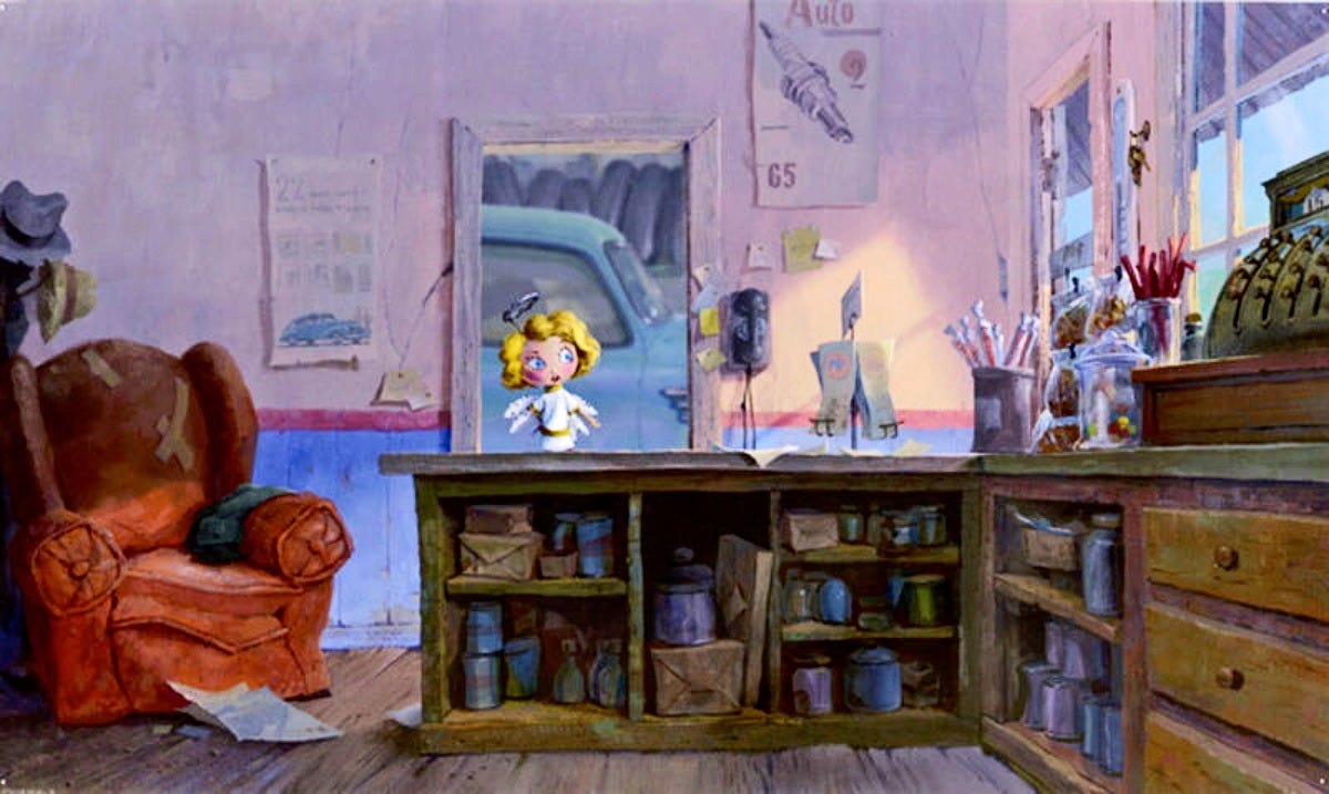 Angel in My Peoples concept art. Image: Disney Angel in My Peoples concept art. Image: Disney
