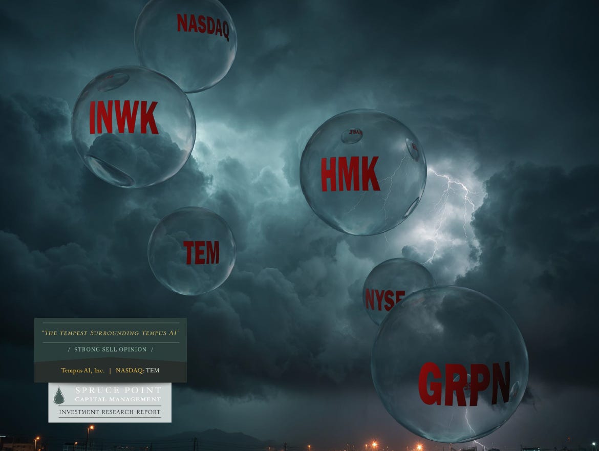 Tempus AI #TEM 的做空報告- 大叔美股筆記Uncle Stock Notes