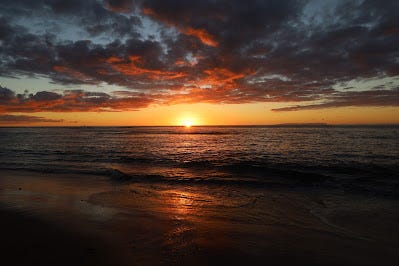 another beautiful sunset over the Pacific