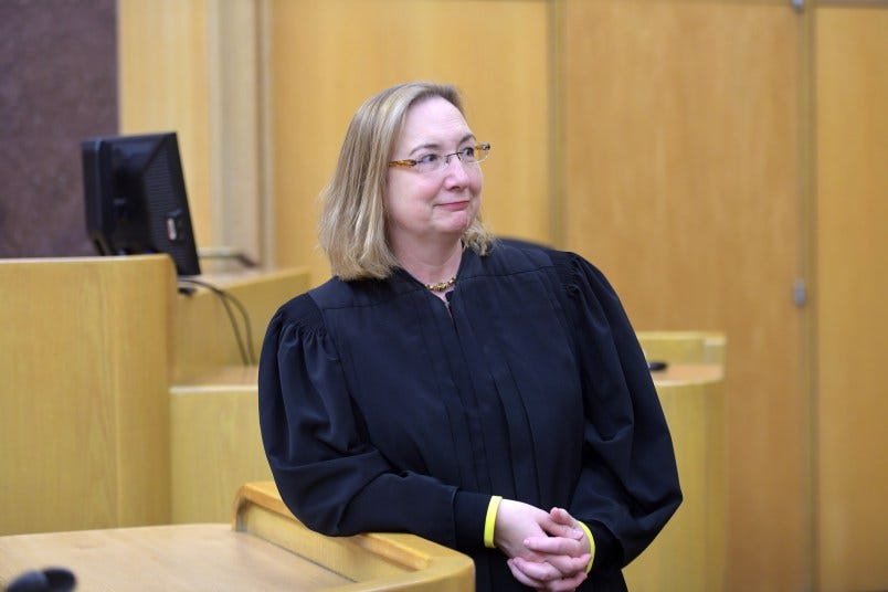 WASHINGTON, DC - MAY 5:New Chief U.S. District Judge Beryl A. Howell of the District May 05, 2016 in Washington, DC. (Photo by Katherine Frey/The Washington Post) WASHINGTON, DC - MAY 5:New Chief U.S. District Judge Beryl A. Howell of the District May 05, 2016 in Washington, DC. (Photo by Katherine Frey/The Washington Post)