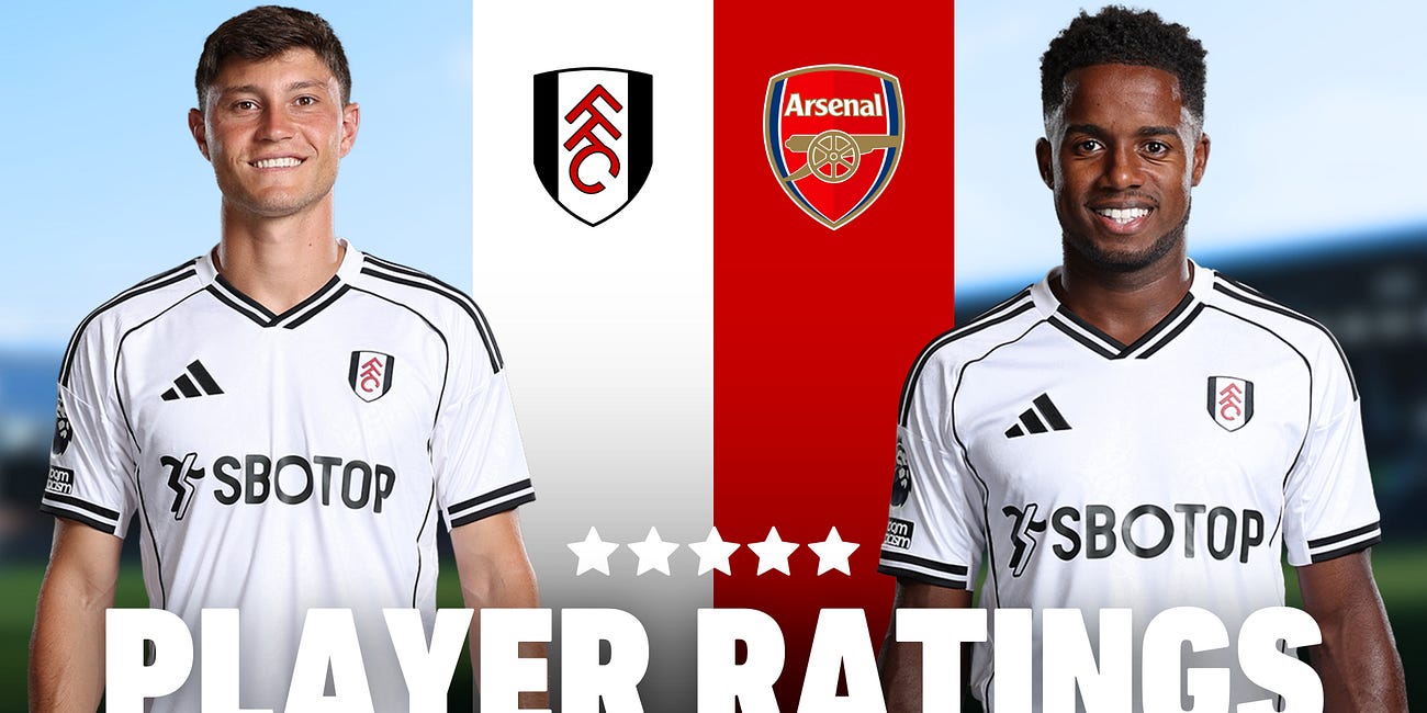 Player Ratings: Fulham 0-1 Arsenal