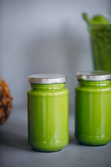 Sun Juice, Happy Smoothie, Pineapple Avocado Smoothie