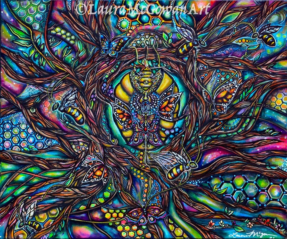 Hive Mind — Laura McGowan Art