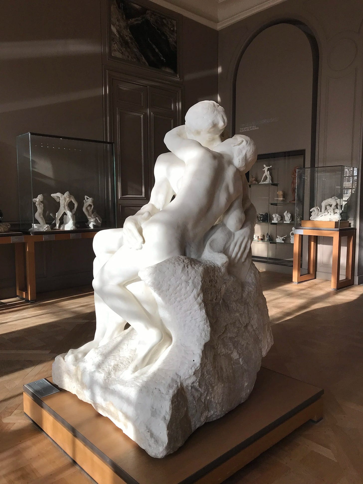 The Kiss by Rodin, Musée Rodin, Paris The Kiss by Rodin, Musée Rodin, Paris
