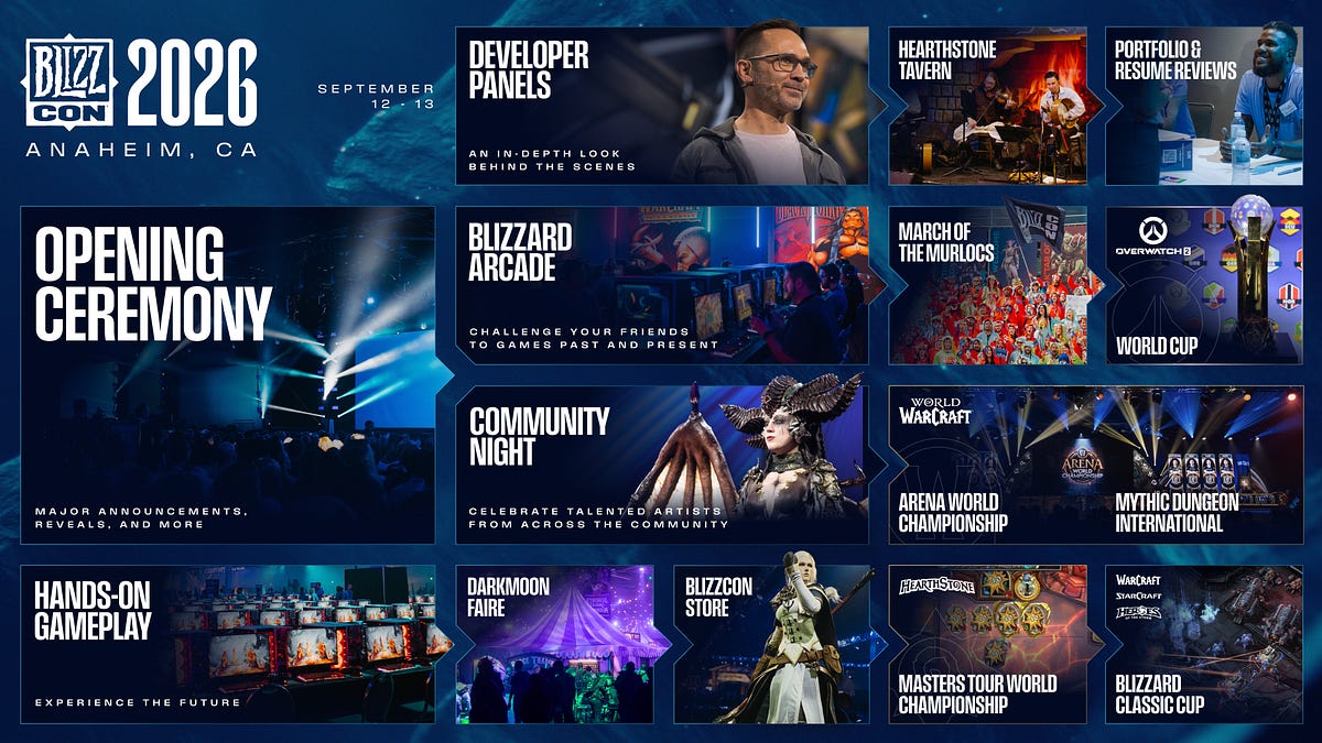 LoL Esports and BlizzCon in 2026 - by James Fudge
