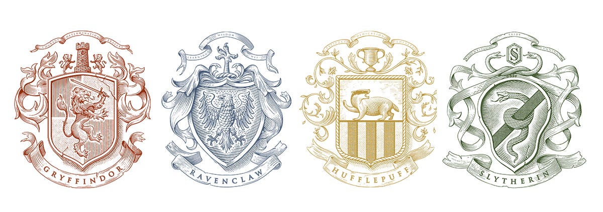 Harry Potter Heraldry | Andrea De Luca