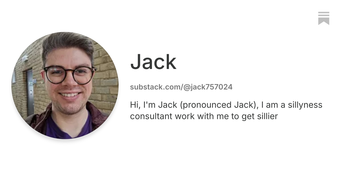 Jack | Substack