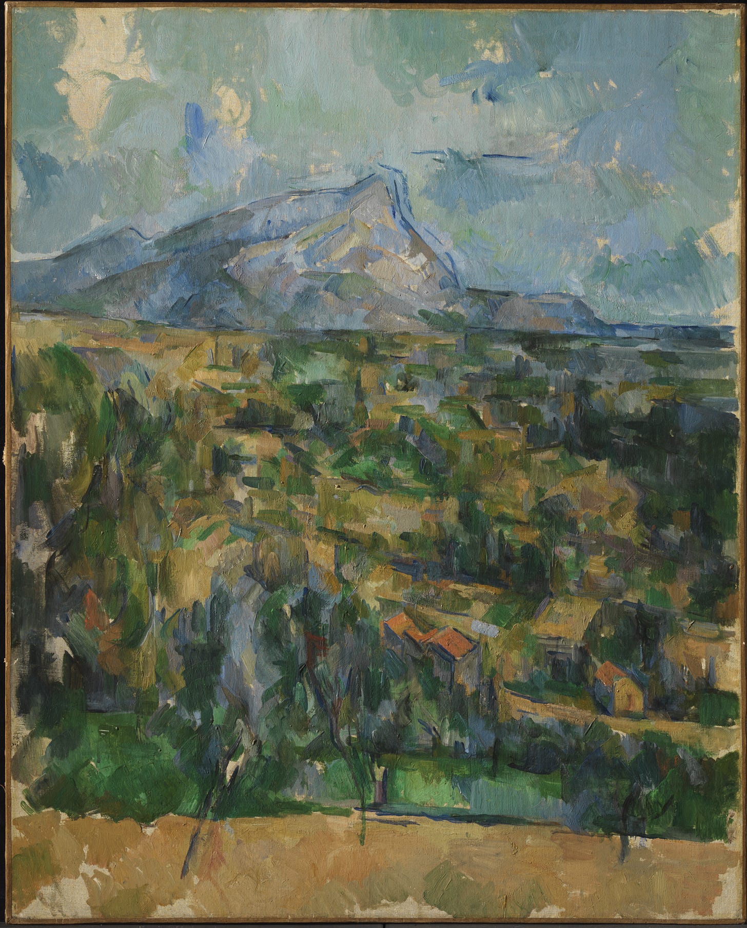 Mont Sainte Victoire painting Cezanne Mont Sainte Victoire painting Cezanne