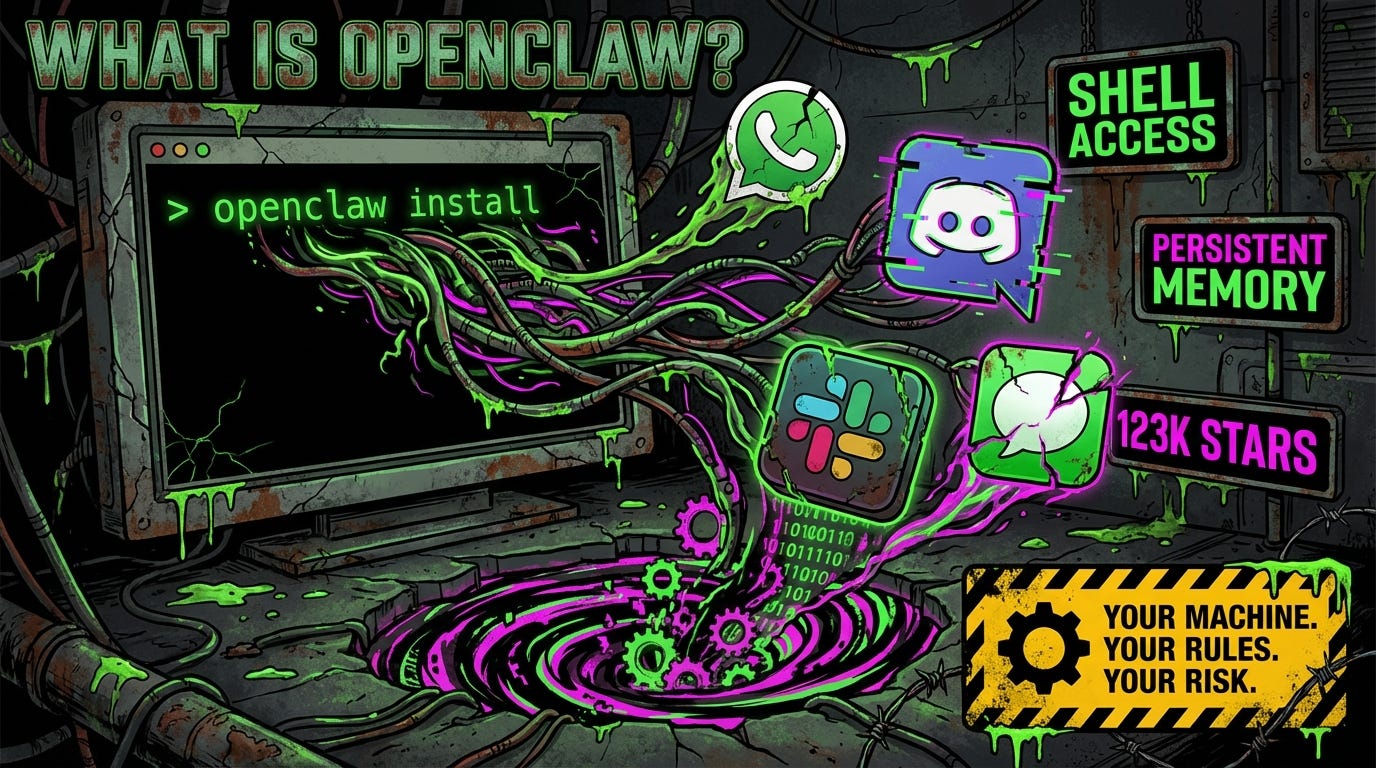 OpenClaw viral AI agent gained 123K GitHub stars in 48 hours with self-hosted architecture, WhatsApp integration, and shell command execution OpenClaw viral AI agent gained 123K GitHub stars in 48 hours with self-hosted architecture, WhatsApp integration, and shell command execution
