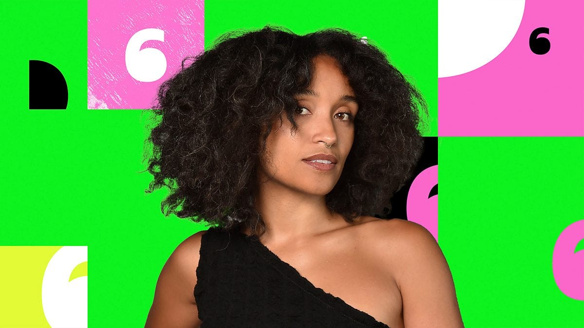 BBC Radio 6 Music - Gilles Peterson, Zakia Sewell sits in BBC Radio 6 Music - Gilles Peterson, Zakia Sewell sits in