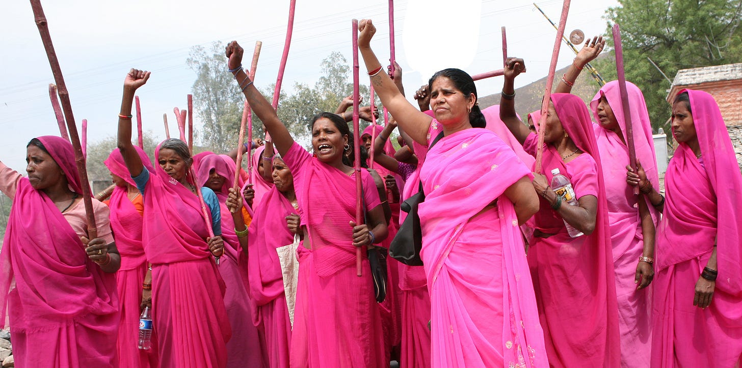 "Pink Sari Movement" Inspires Indian Women - The Hill News
