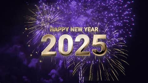 Happy new year animation 2025 V10 21285774 Stock Video at Vecteezy