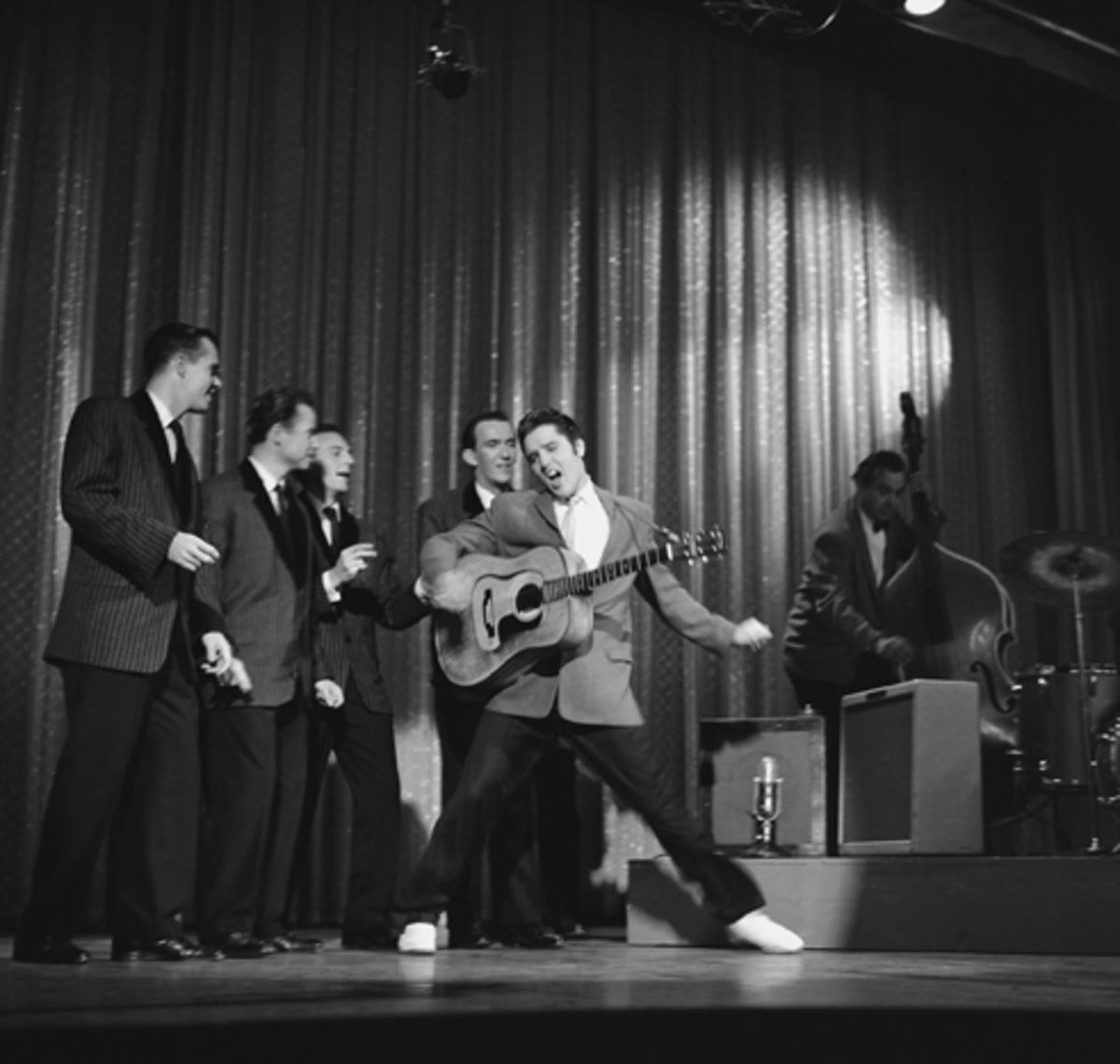 Elvis Presley With The Jordanaires 1956
