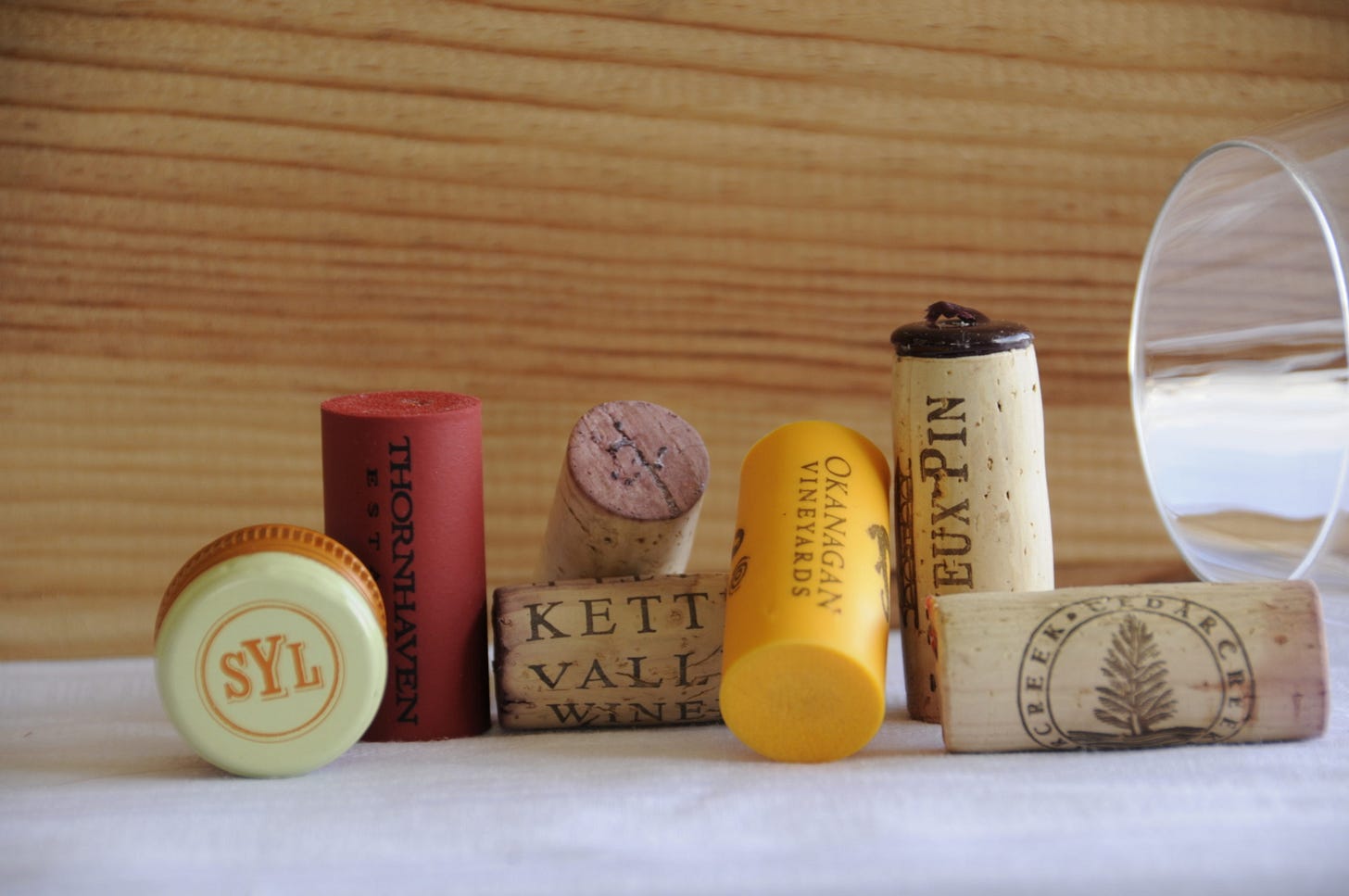 Caps, Corks & Capsules 2006 B.C. Pinot Noirs