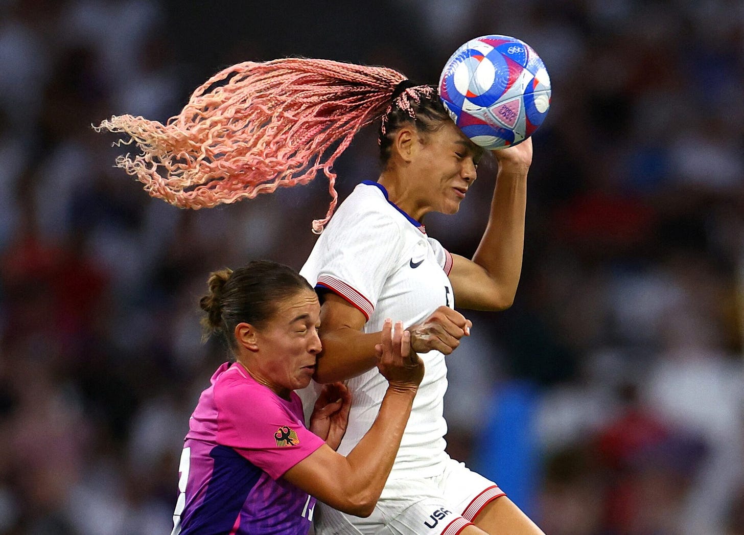 Football - Women's Group B - United States of America vs Germany Football - Women's Group B - United States of America vs Germany