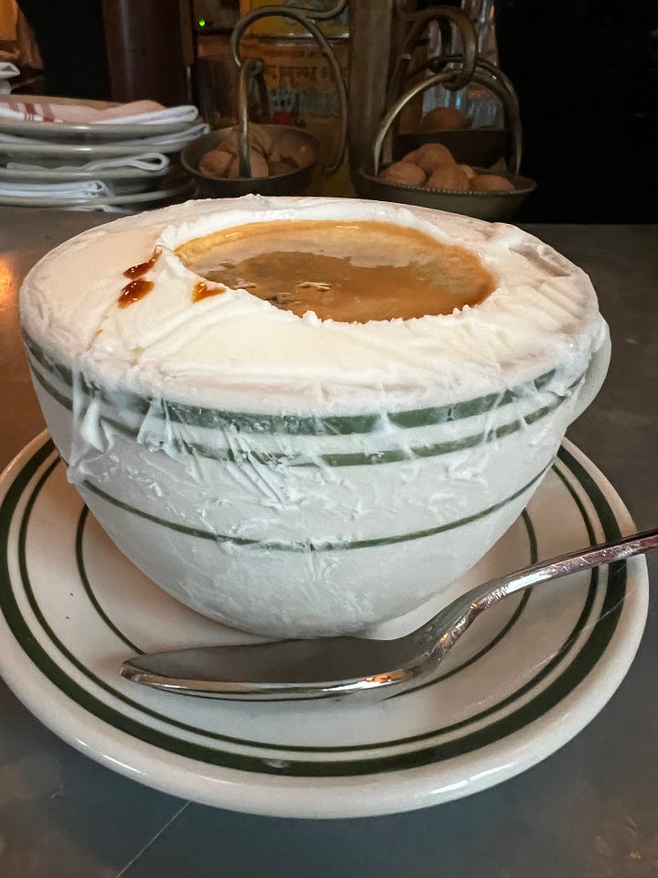 affogato at Slim's Pizzaria