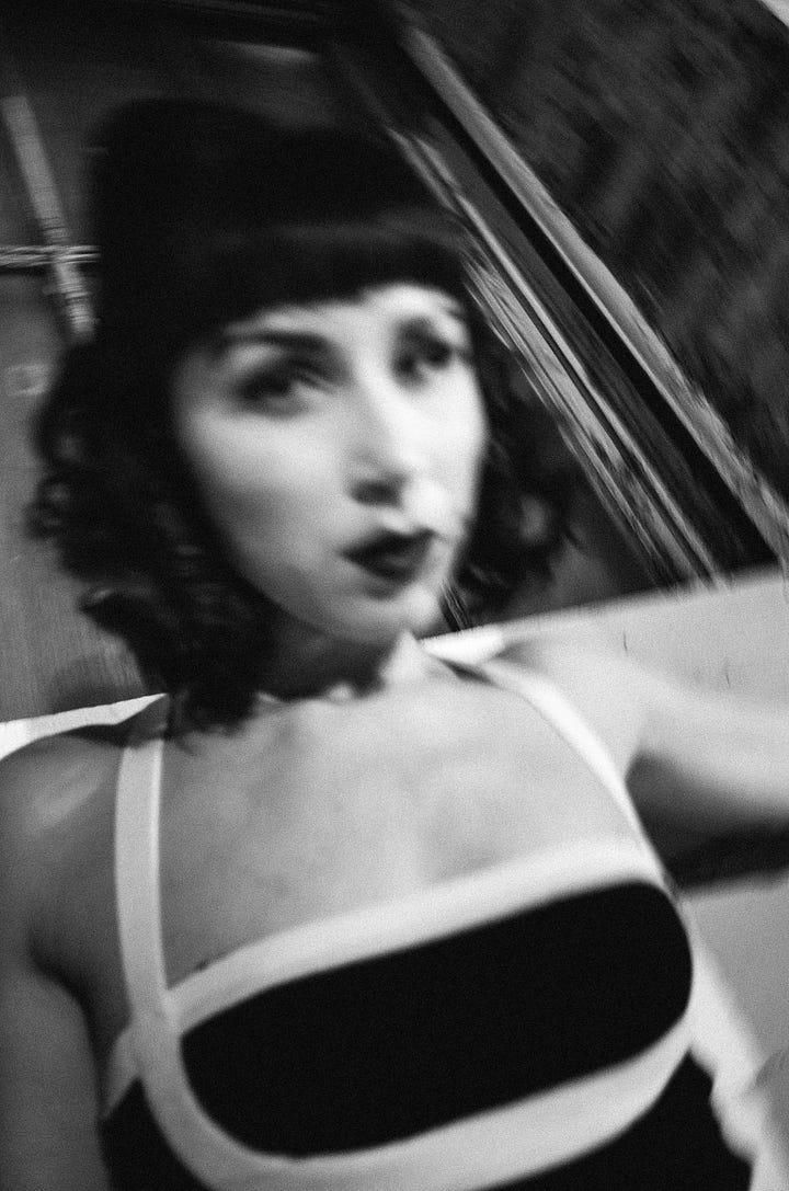 Intentional motion blur using camera motion and slow shutter speeds with the Ricoh GR