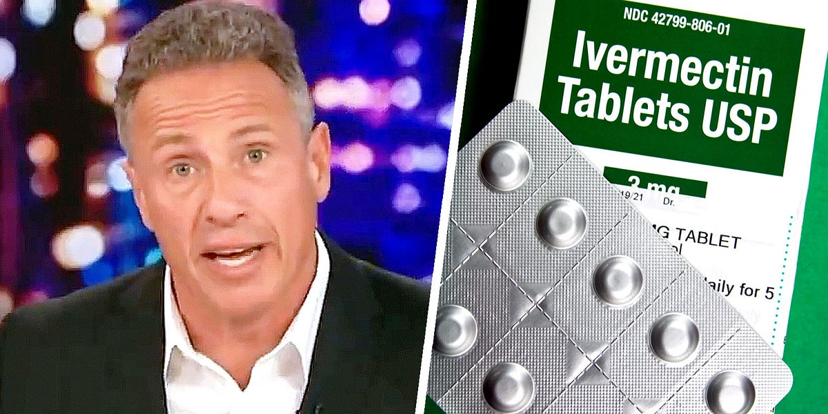 Chris Cuomo Admits to Taking Ivermectin, as New Study Shows It Reduced ICU Admissions by 83% 