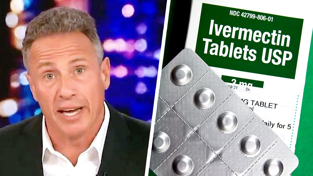Chris Cuomo Admits to Taking Ivermectin, as New Study Shows It Reduced ICU Admissions by 83% 
