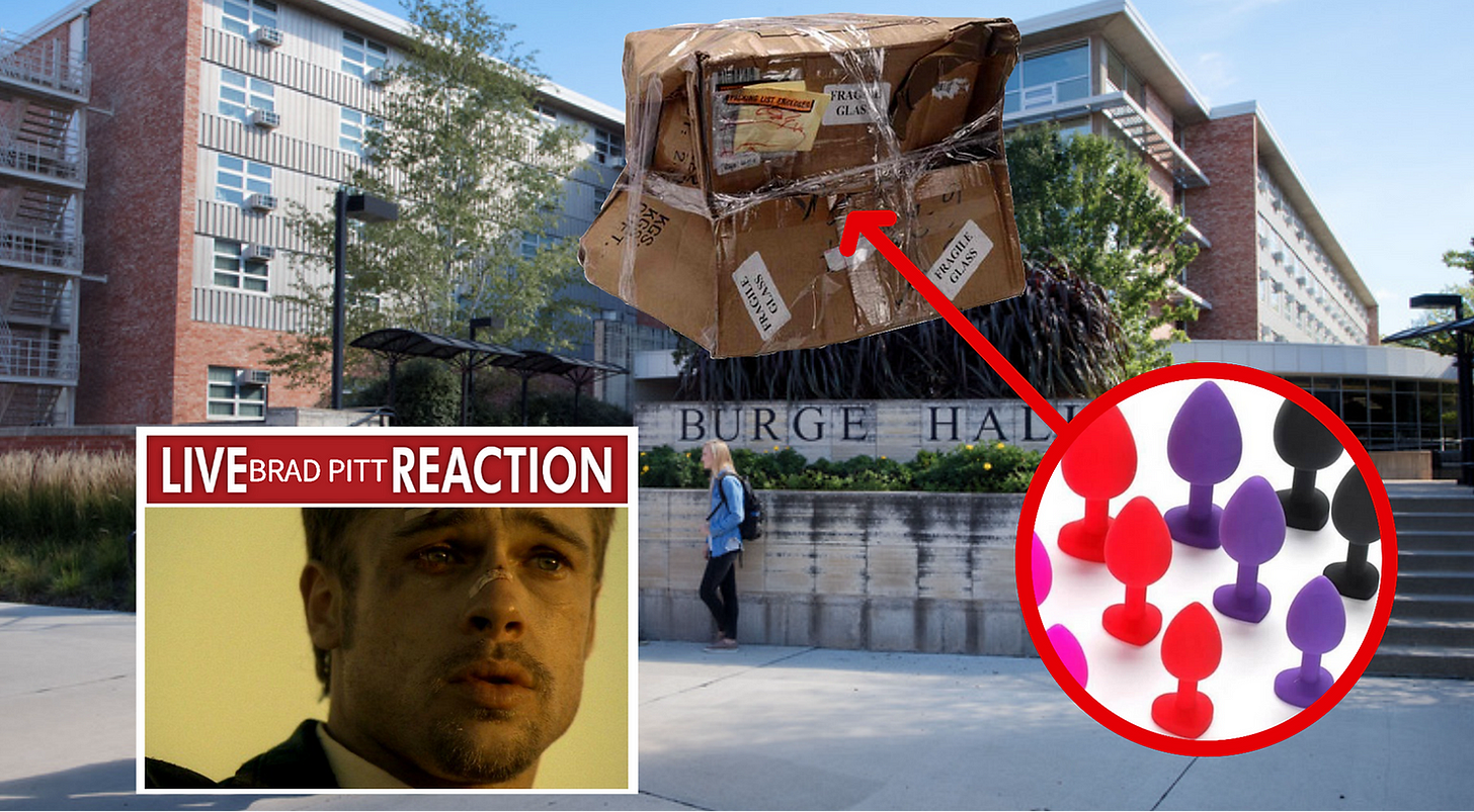 burge suspicious package