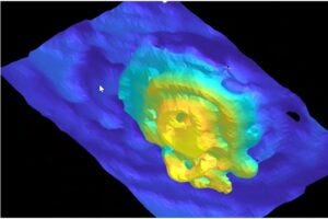 The images acquired using 3D terahertz near-field imaging were used to create 3D reconstructions, allowing visualization of part of the cochlear duct, the spiral structure inside the cochlea.
