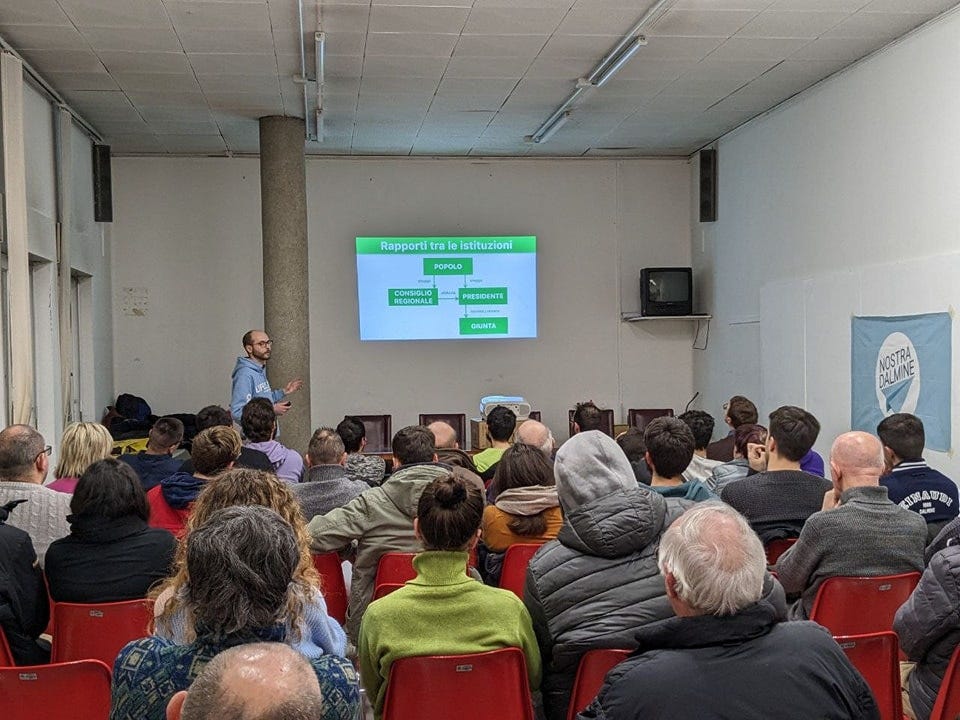 Foto Serata Elezioni Nostra Dalmine